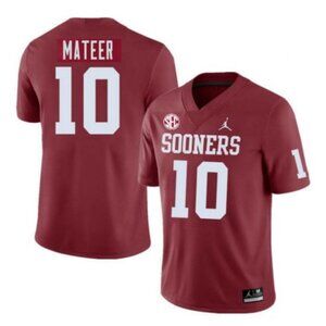 Mens Youths Kids John Mateer Red Stitched Vapor Jersey